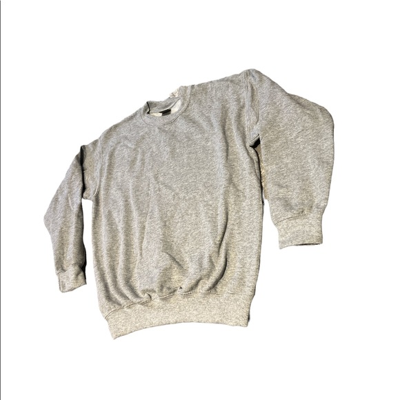 Gildan Heavy Blend women gray sweater - Picture 2 of 5